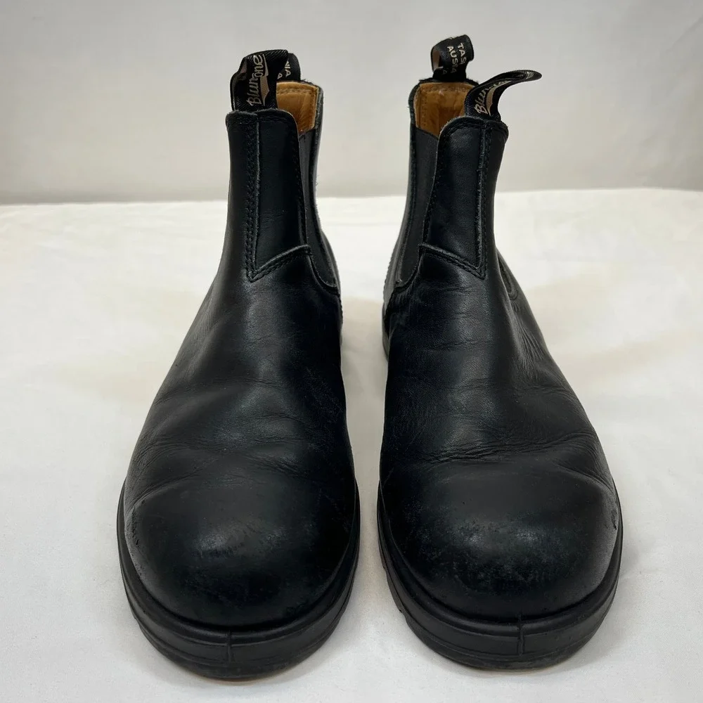Blundstone 510 Original Chelsea Boots Black Leather Mens AU 11 US 12 Ankle Boot